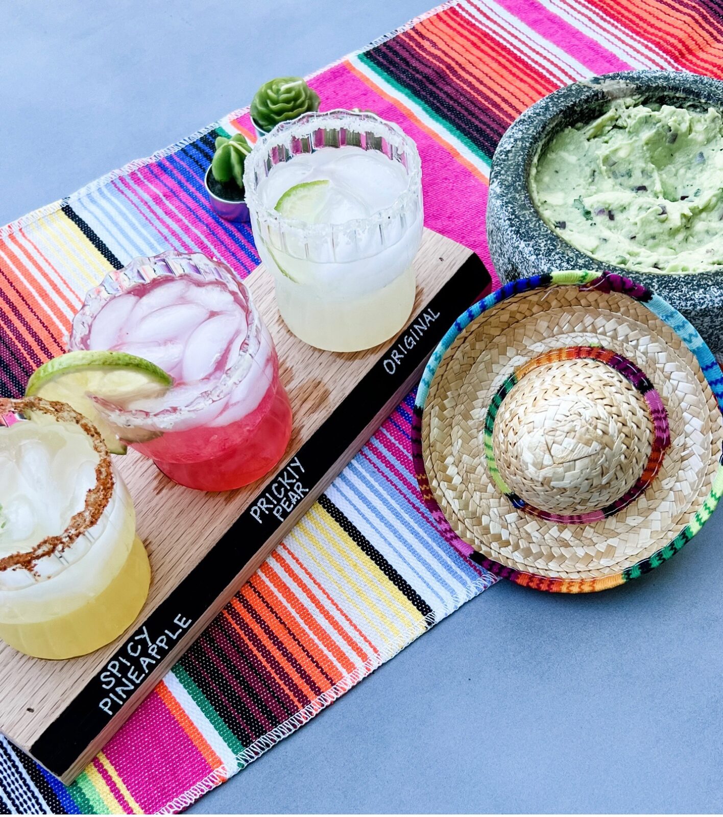 DIY Margarita Flight Board The Gibby Home