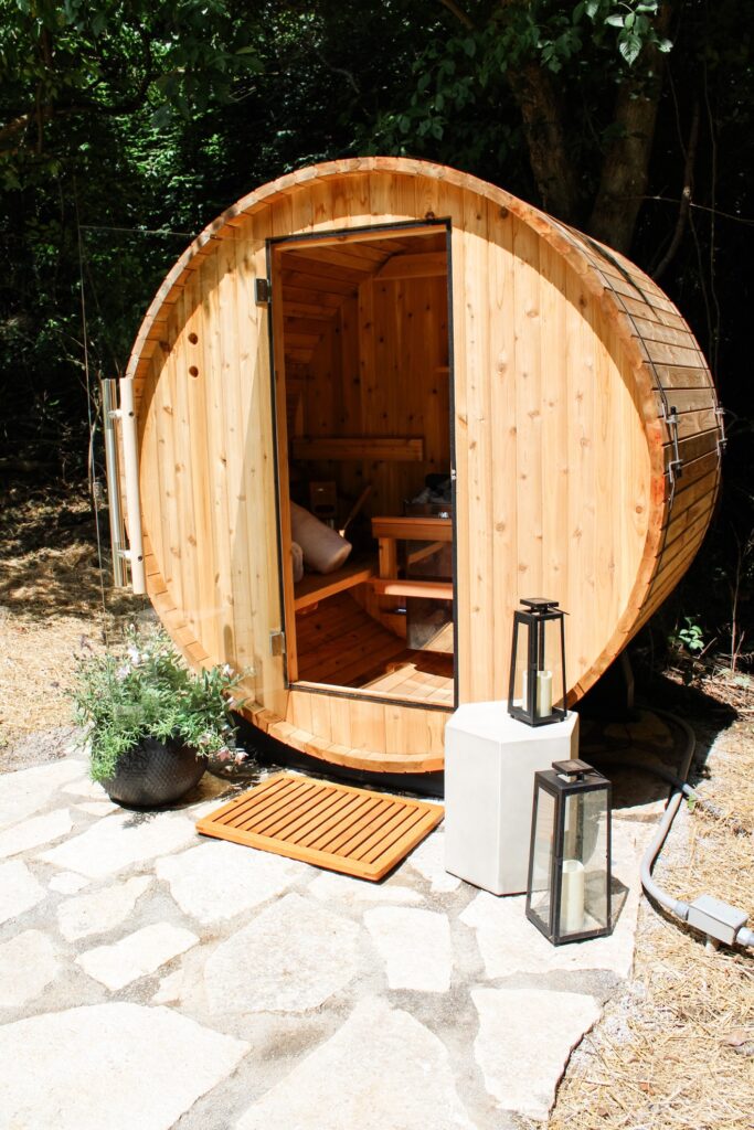 DIY home sauna