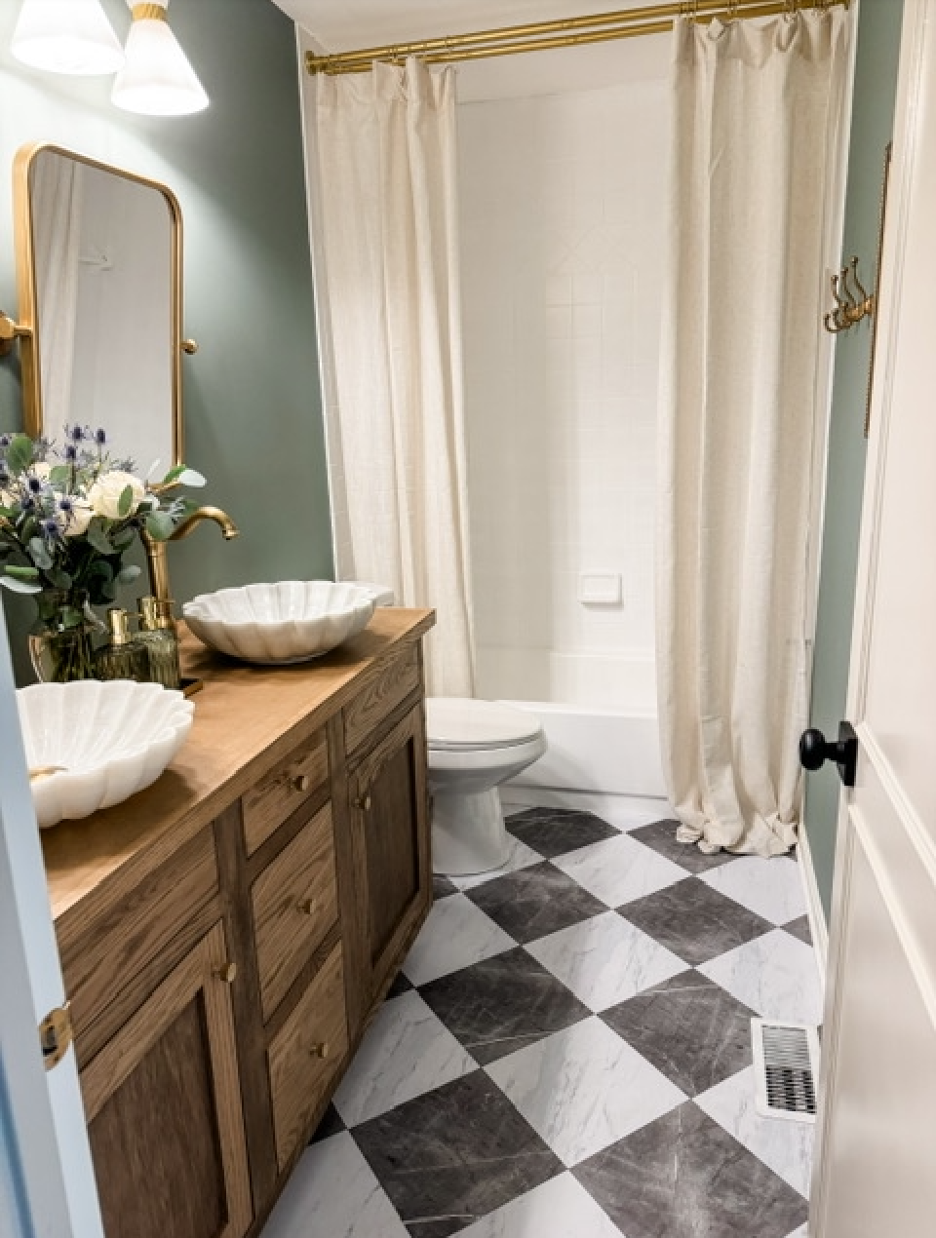 Budget-Friendly Bathroom Makeover