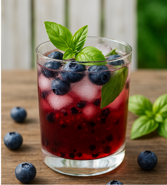 Blueberry Basil Smash