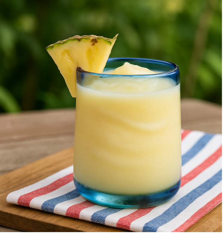 Frozen Coconut Pineapple Cooler