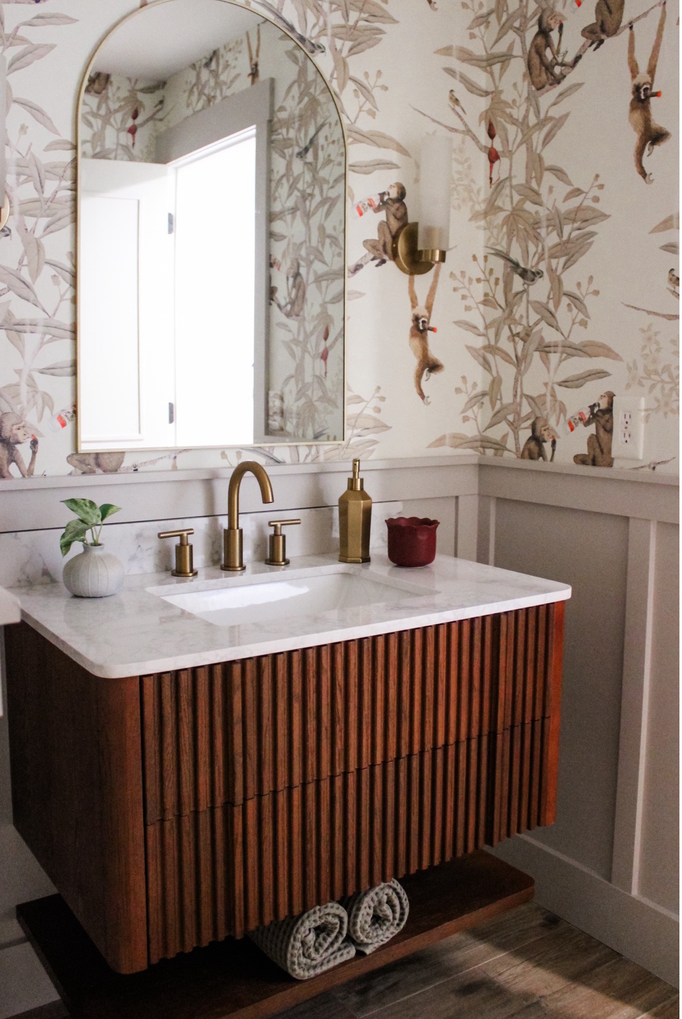 Drunken Monkey Bathroom Renovation